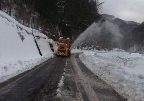 除雪作業
