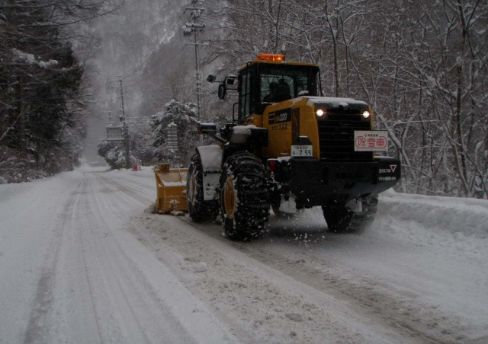 除雪作業